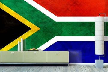 WandbilderXXL Fototapete Südafrika, glatt, Länderflaggen, Vliestapete, hochwertiger Digitaldruck, in verschiedenen Größen
