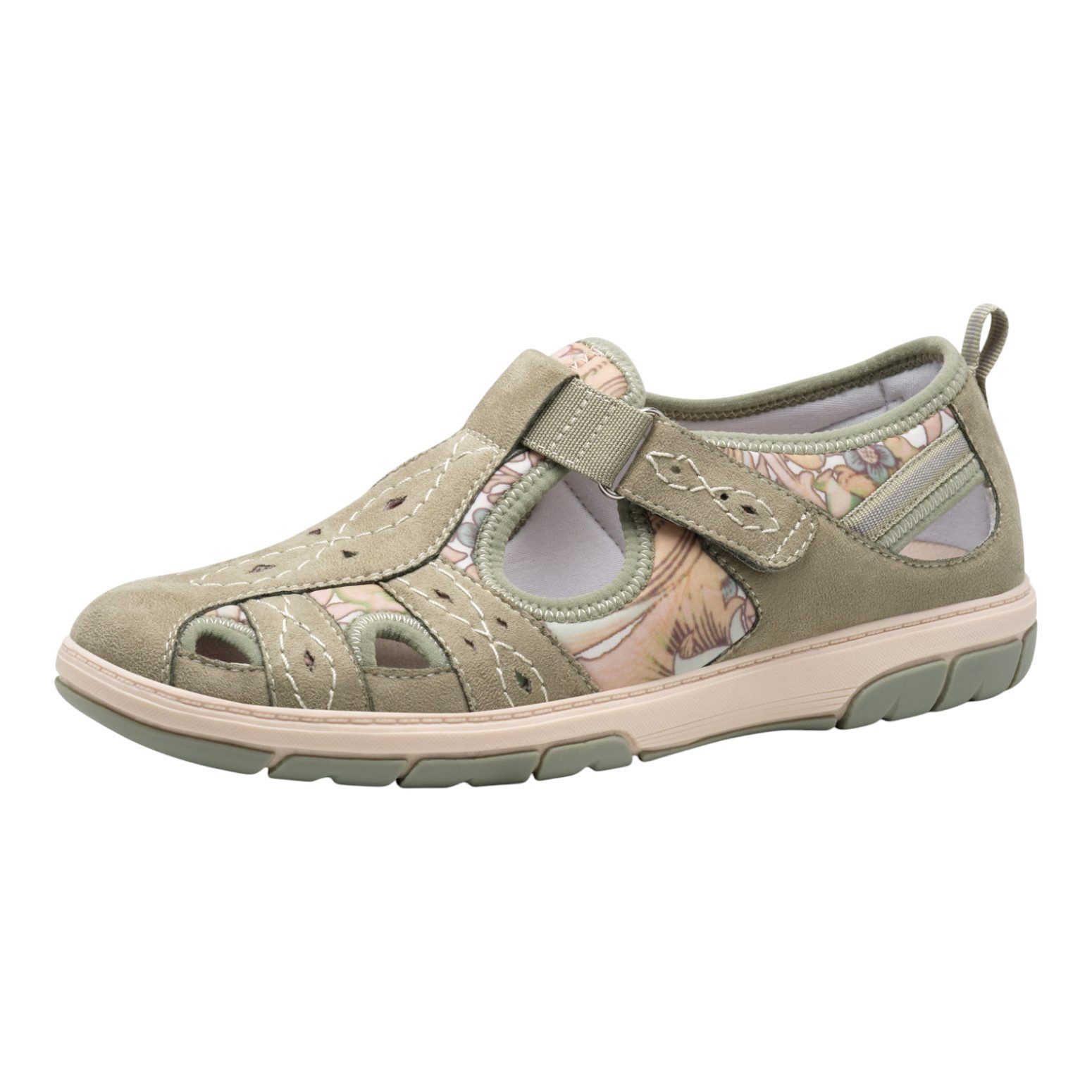 Jana Damen Klettschuh 8-23671-44-701 SAGE Slipper
