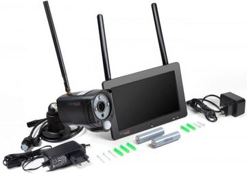 Technaxx Überwachungskamera-Set mit Touchscreen Überwachungskamera (Außenbereich)