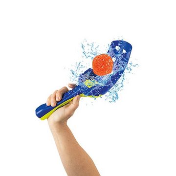 Toi-Toys Kinderspielboot SPLASH Wasser Ballfangspiel mit 2 Werfer und 3 Bällen
