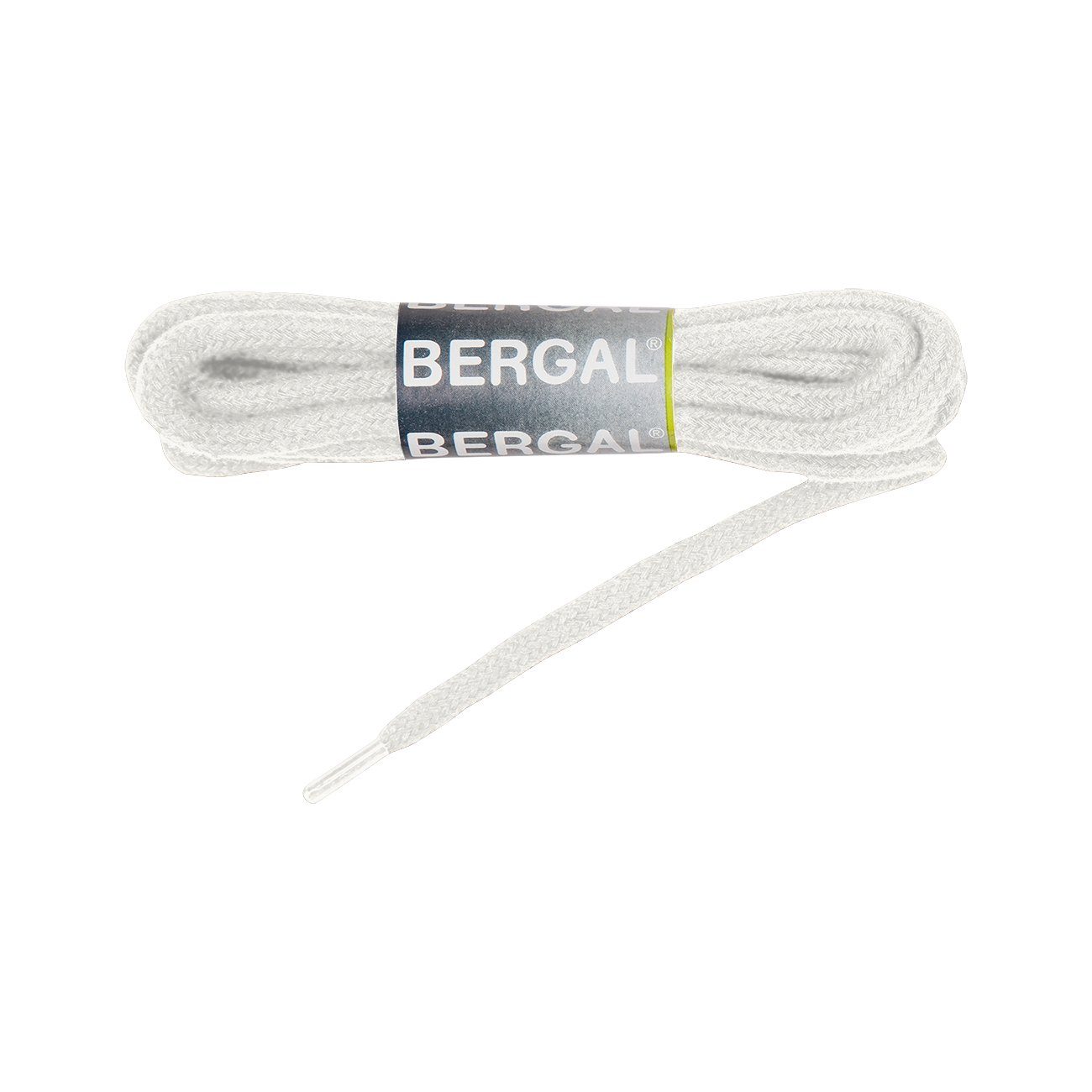 Bergal Schnürsenkel Kordelsenkel - Extra Dick - Ø ca. 4 - 5 mm Weiß