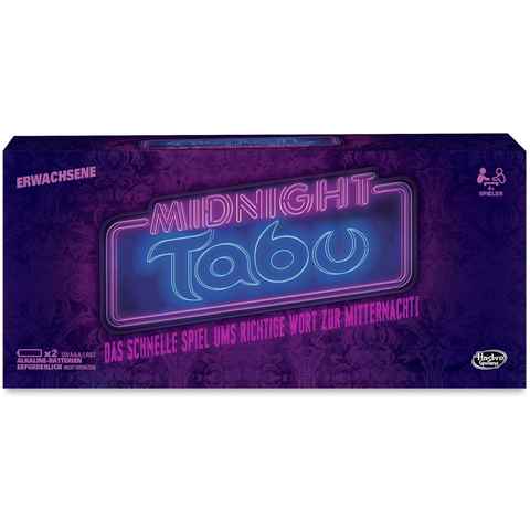 Hasbro Spiel, Tabu Midnight, Made in Europe
