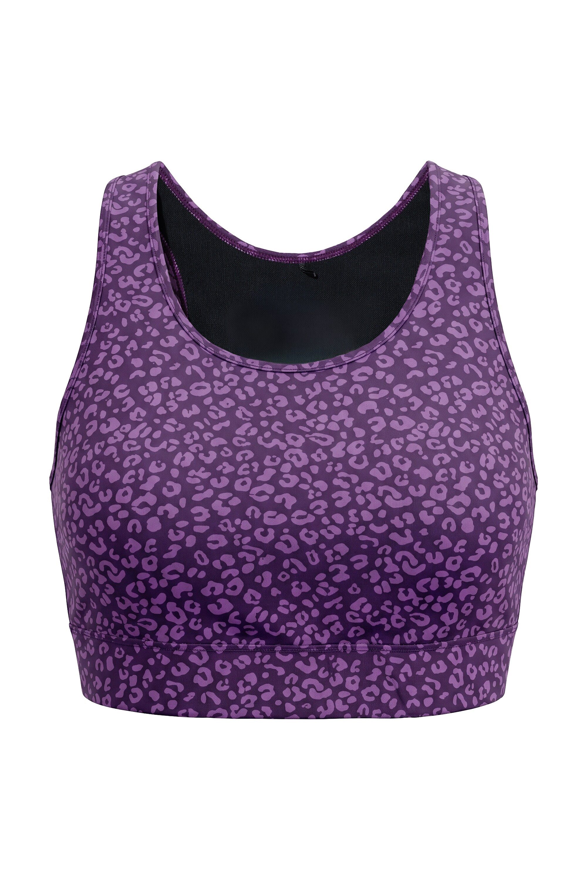 Studio Untold Sport-BH Sport Bustier Color-Leo Mesh-Futter