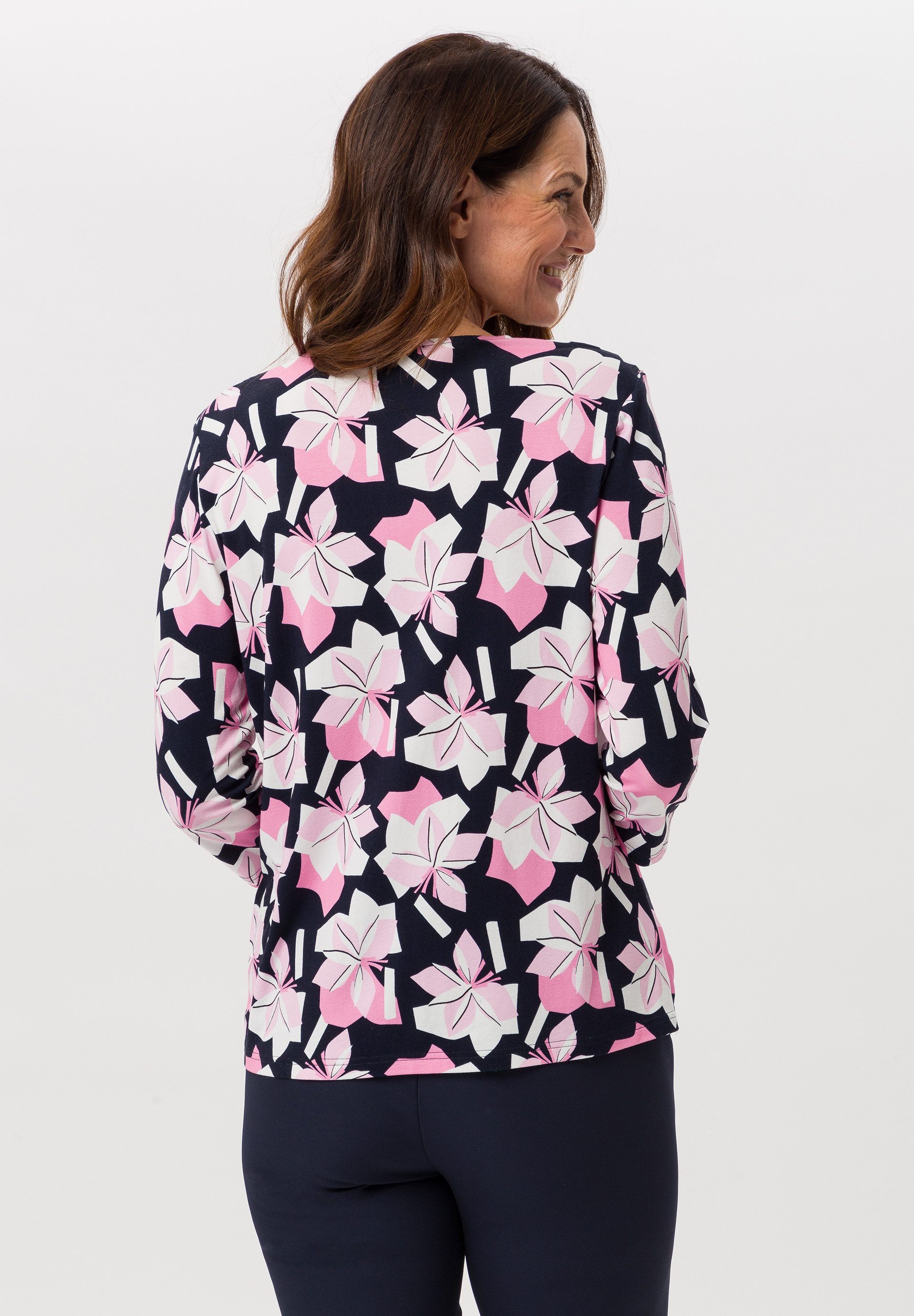 FRANK WALDER Blusenshirt aus Ecovero Viskose