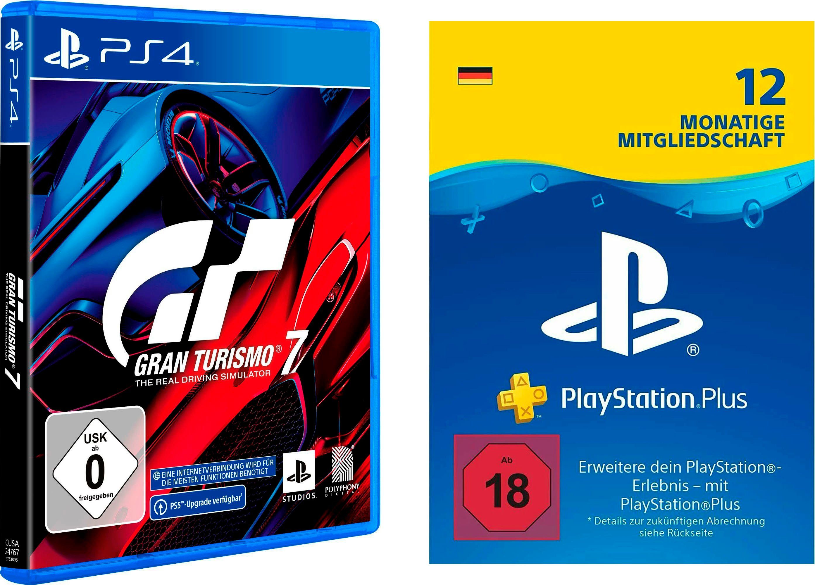 Gran Turismo 7 PlayStation 4, inkl. PlayStation Plus 12 Monate online  kaufen | OTTO