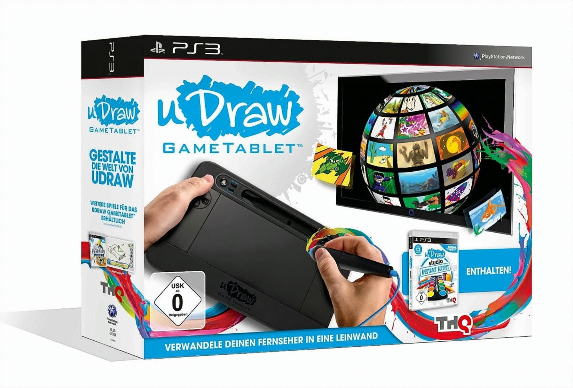uDraw GameTablet mit Instant Artist Playstation 3