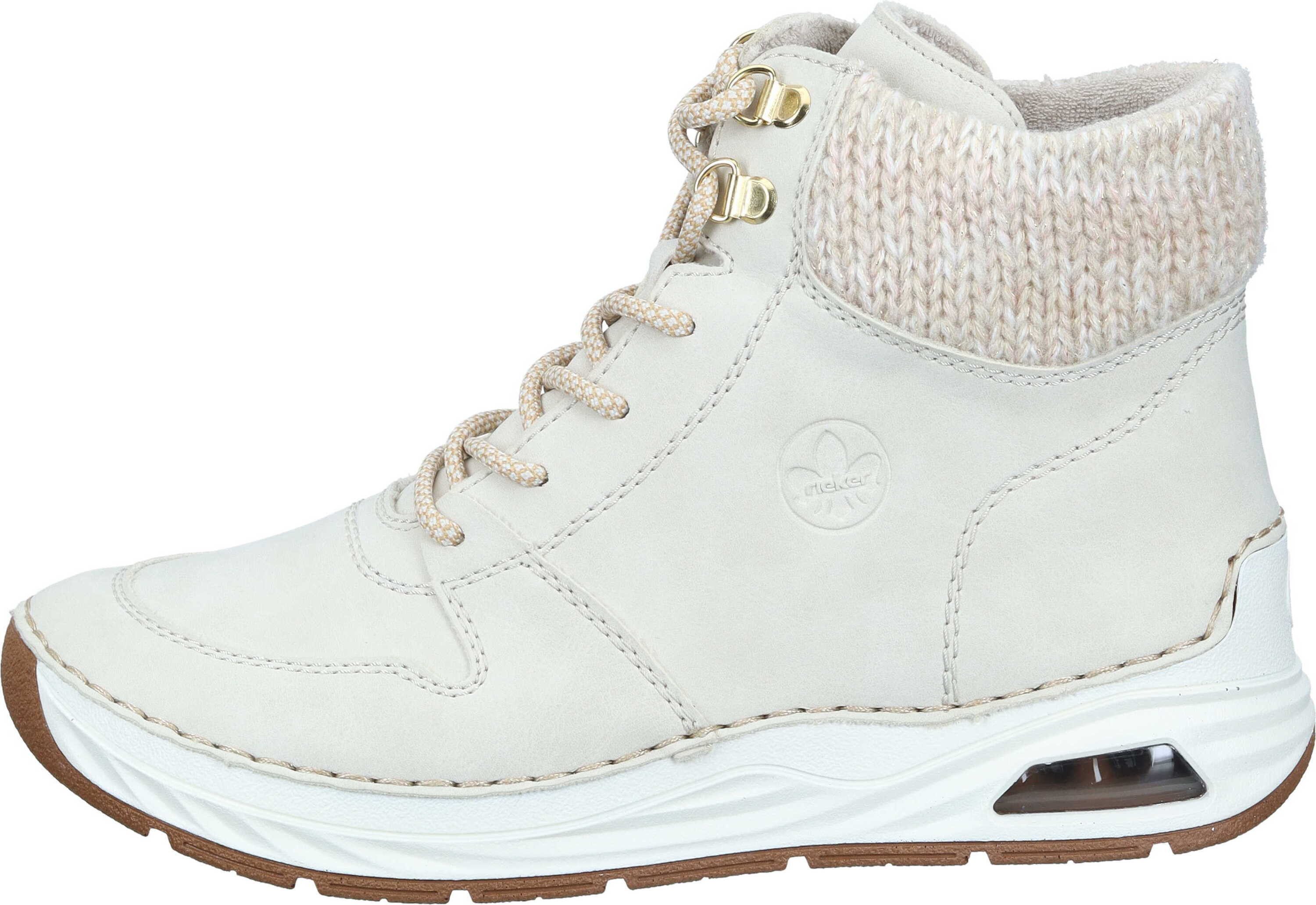 Rieker Stiefeletten Schnürstiefelette aus strapazierfähigem Synthetik günstig online kaufen