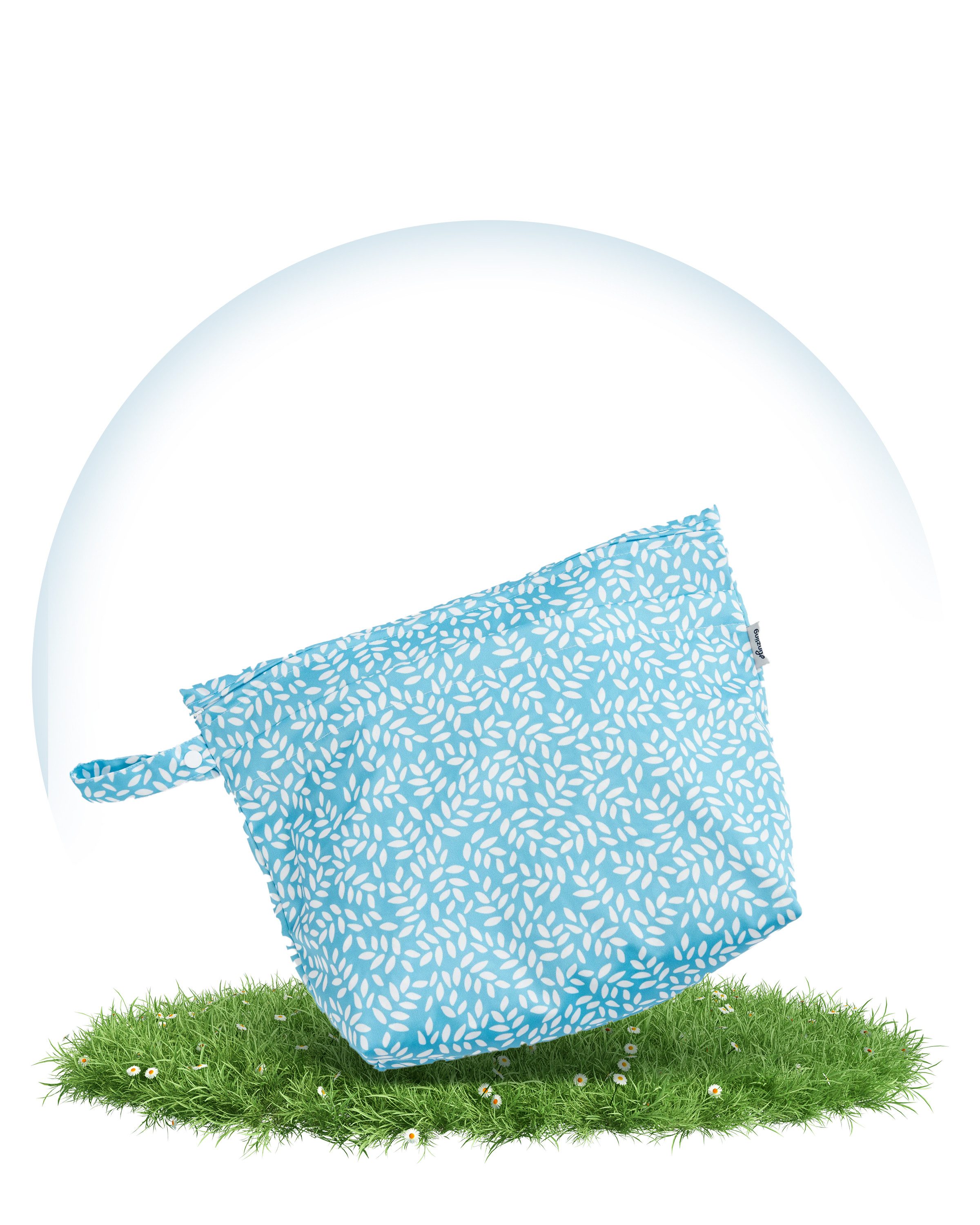 Hinzling Windeltasche Wetbag Duo – 2 in 1 Nasstasche für saubere und dreckige Stoffwindeln