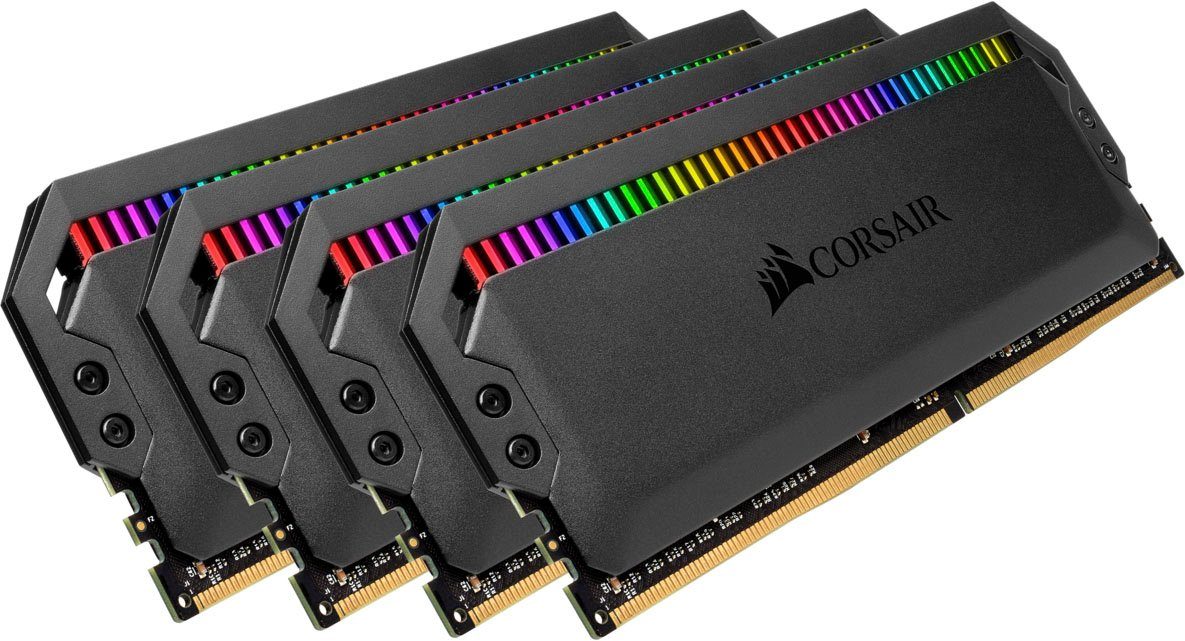 Corsair DOMINATOR RGB 32 GB (4 x 8 GB) DDR4 DRAM 3.600 MHz C18 PC-Arbeitsspeicher