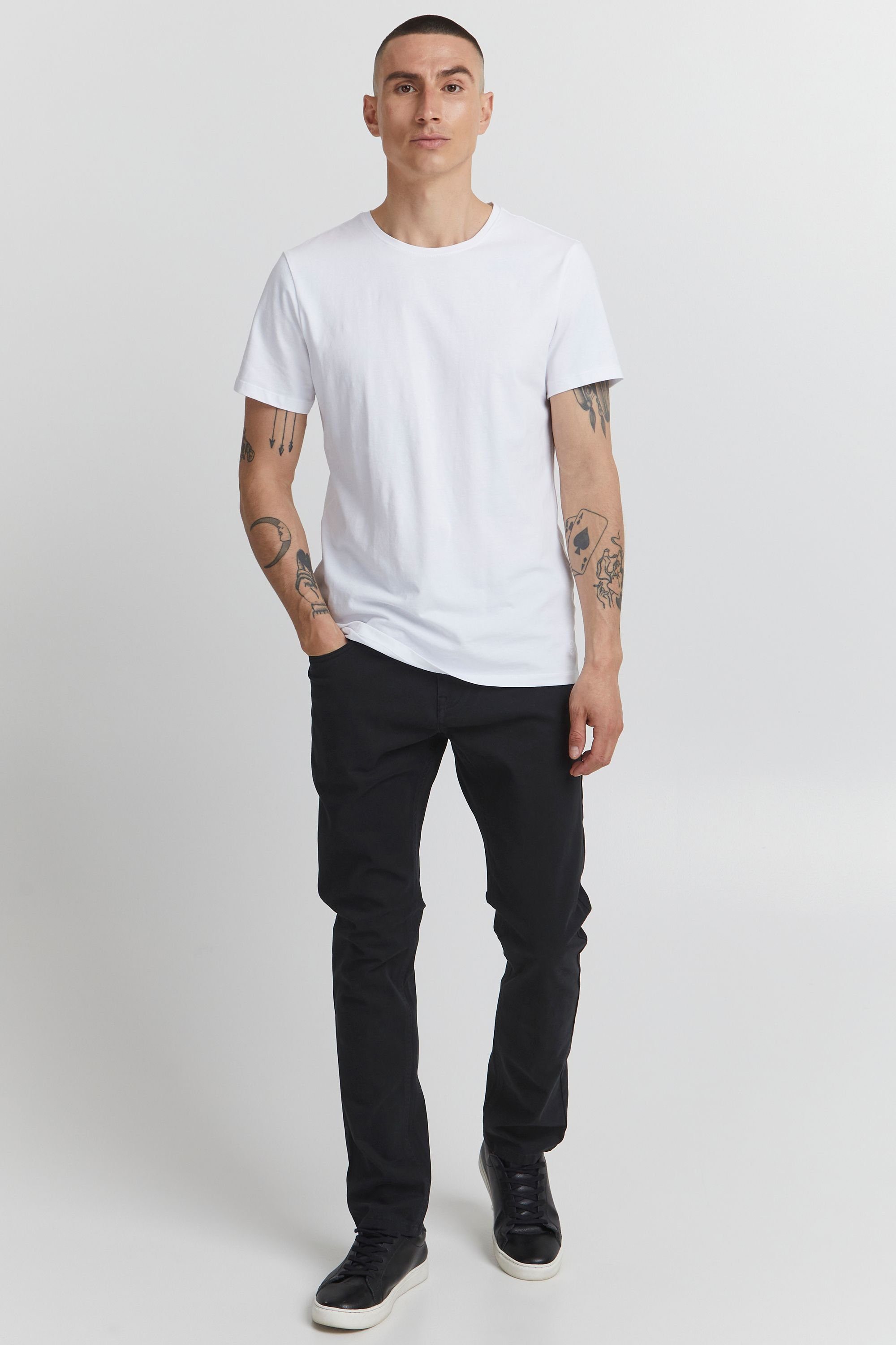 (999) IDPokar Black 5-Pocket-Jeans Indicode