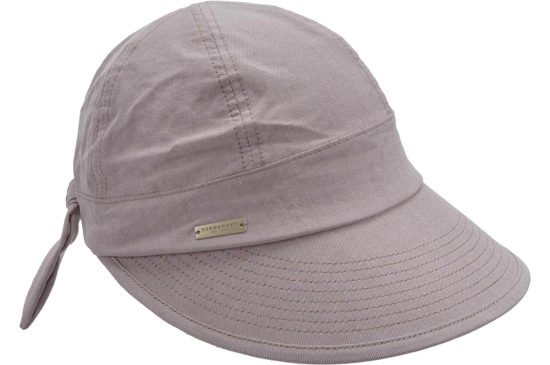 Seeberger Schirmmütze Chambraystoff Schildmütze 53970-0 günstig online kaufen