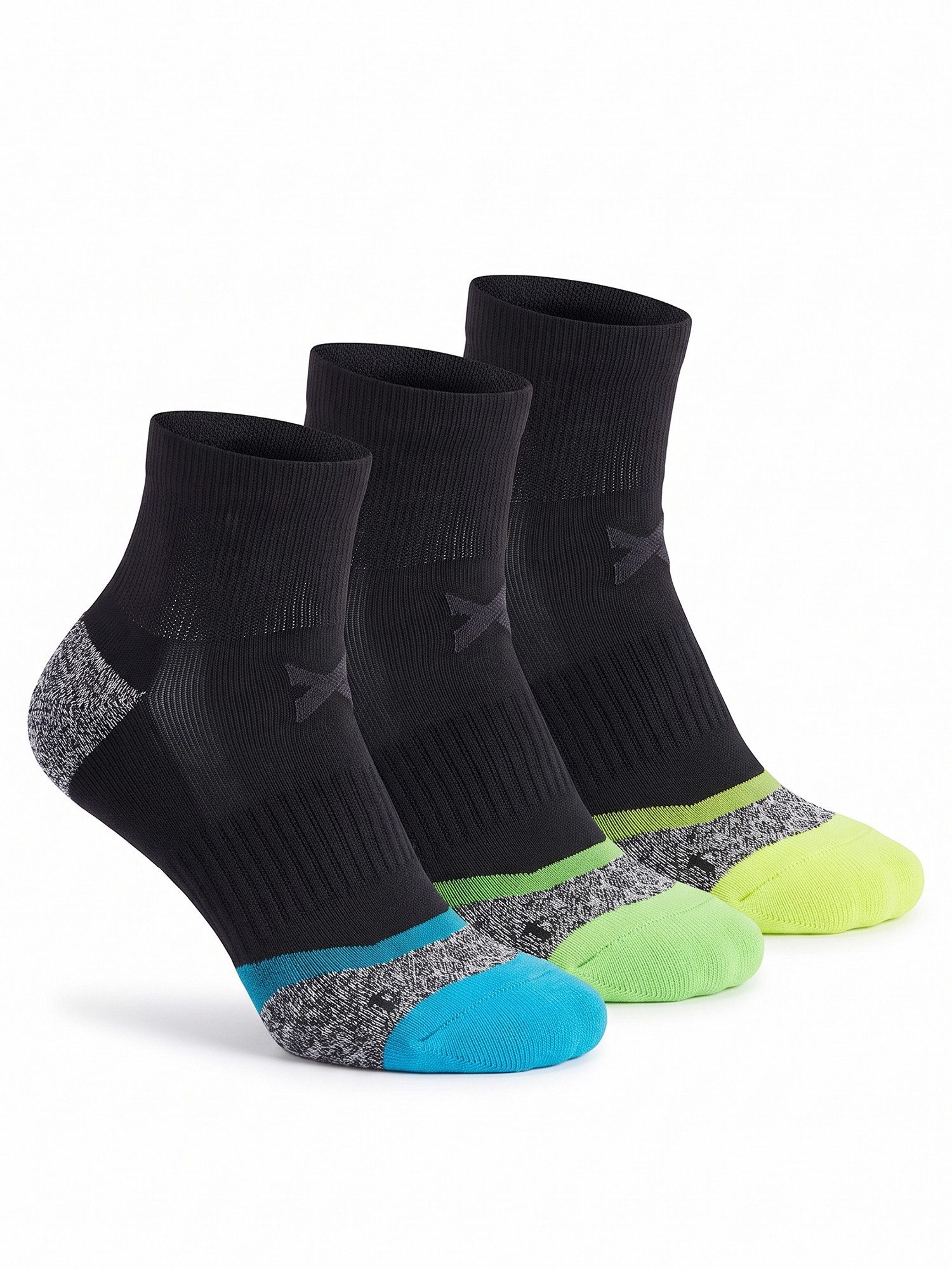 Yuhu Socken Xtreme Lauf-Socken Herren 3er Pack (3-Paar)
