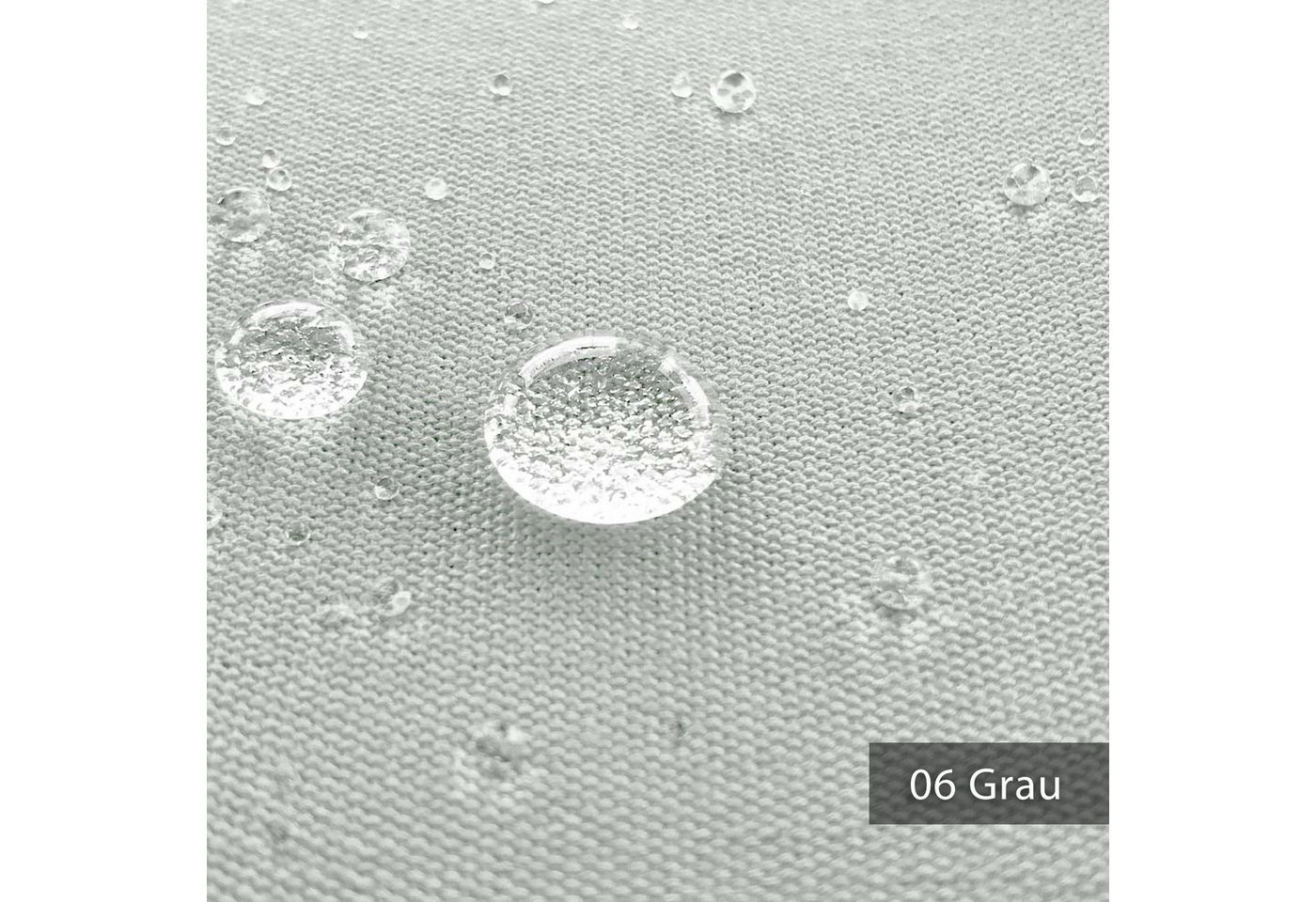 Thumbnail - novely® Stoff ARAGON WATERPROOF UV+ Outdoor-Stoff in Baumwoll-Optik, Antibakteriell, UV-beständig, wasserabweisend, Mete...