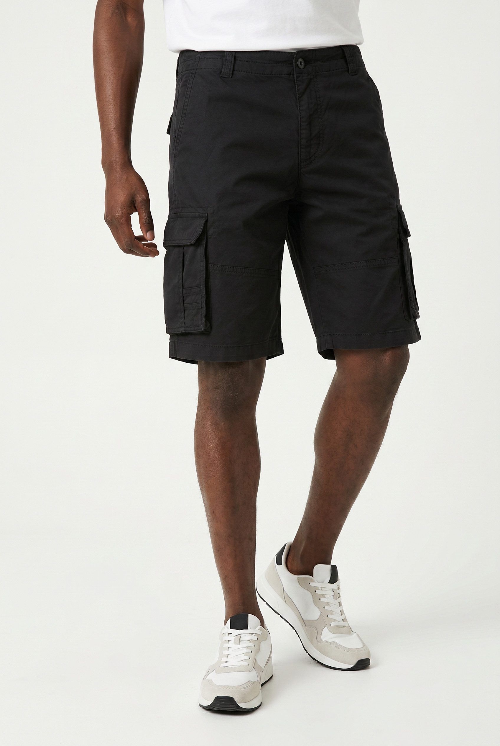 Jack & Jones Cargoshorts JPSTCOLE ANTHONY CARGO SHORTS MID SN