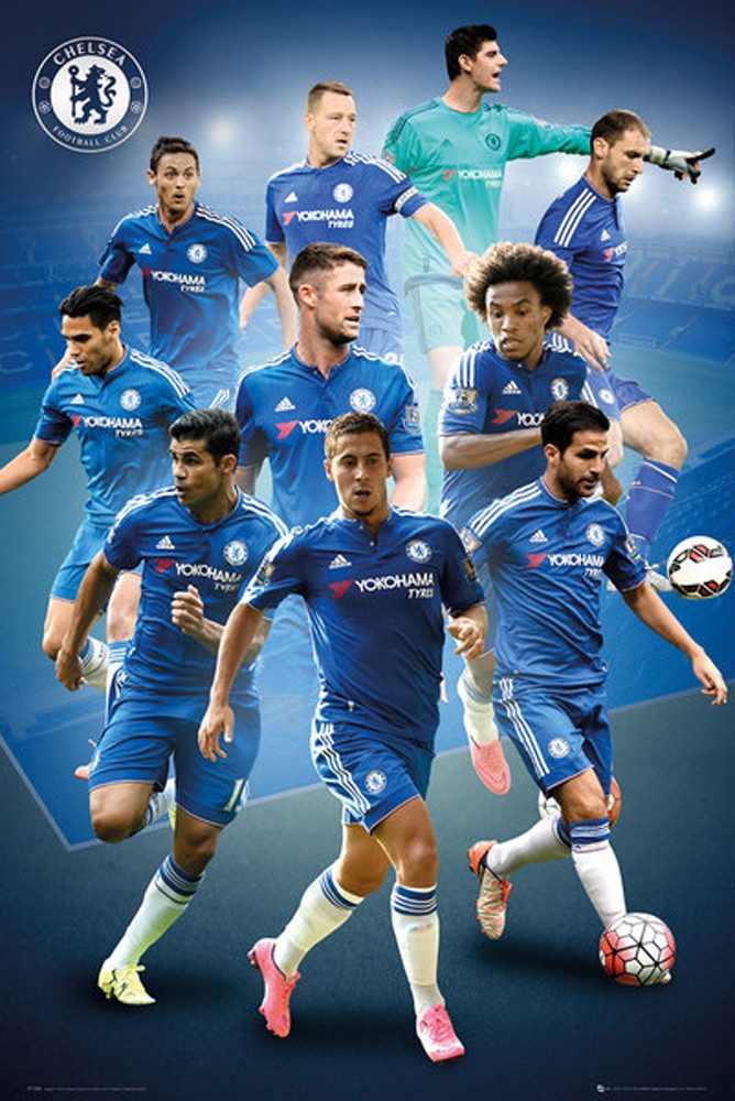 Poster Chelsea FC - Poster - Players 15/16
