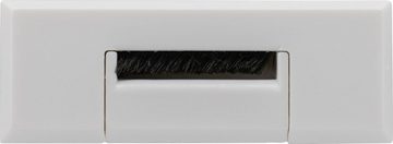 SCHELLENBERG Rollladen-Gurtführung DUO, Mini/Maxi, eckig, für max. 2,3 cm Gurtbreite, 1-St., verringert Verschleiß des Gurtes unter dem Rolladenkasten, 60x36x8 mm