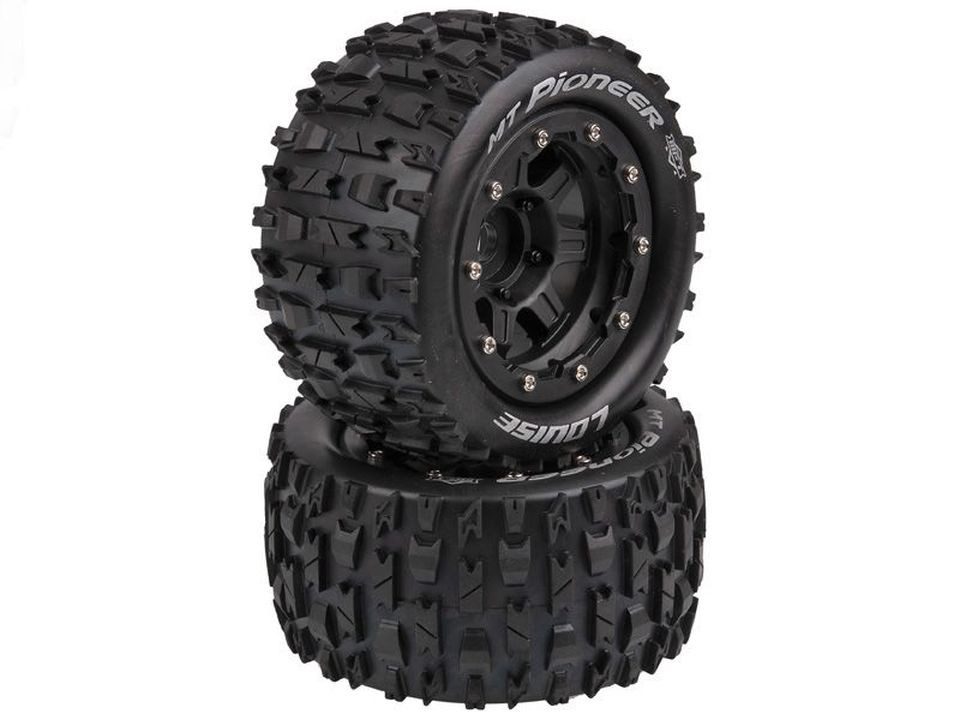 RC-Auto Louise RC Monster Truck "PIONEER" Maxx Komplettrad 1/2-Offset Soft