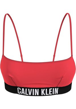 Calvin Klein Swimwear Bandeau-Bikini-Top BRALETTE-RP, mit Logobund