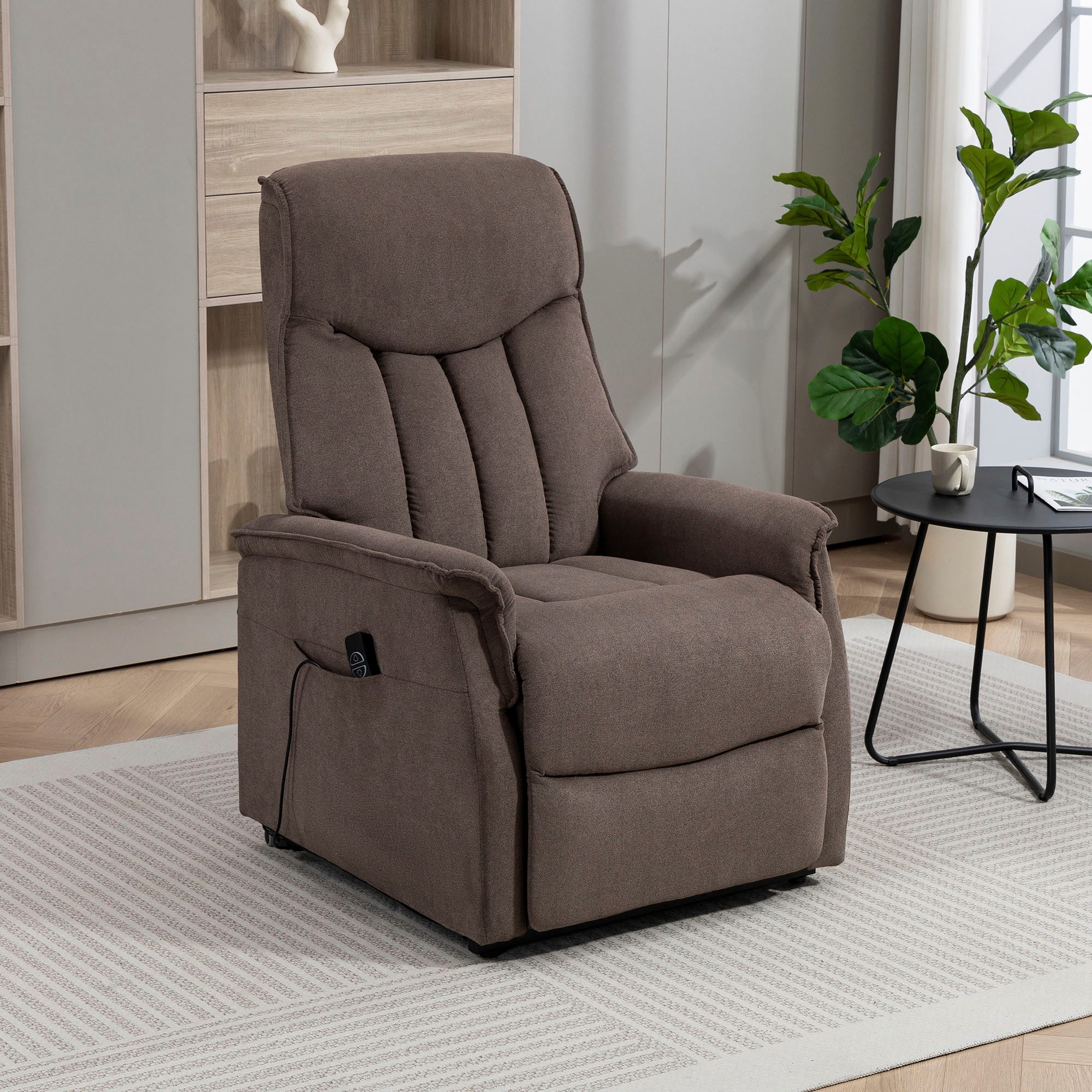 Duo Collection TV-Sessel Aurora XXL bis 150 kg belastbar, mit elektrischer Aufstehhilfe, Relaxfunktion und Taschenfederkern mit Stahlwellenunterfederung