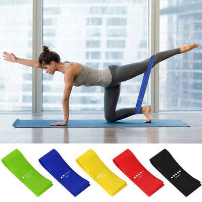 LeiGo Trainingsbänder Fitness-Widerstandsbänder,Latex-Spannband,Yoga Trainingsband, Verbesserung der Muskelkraft und Physiotherapie