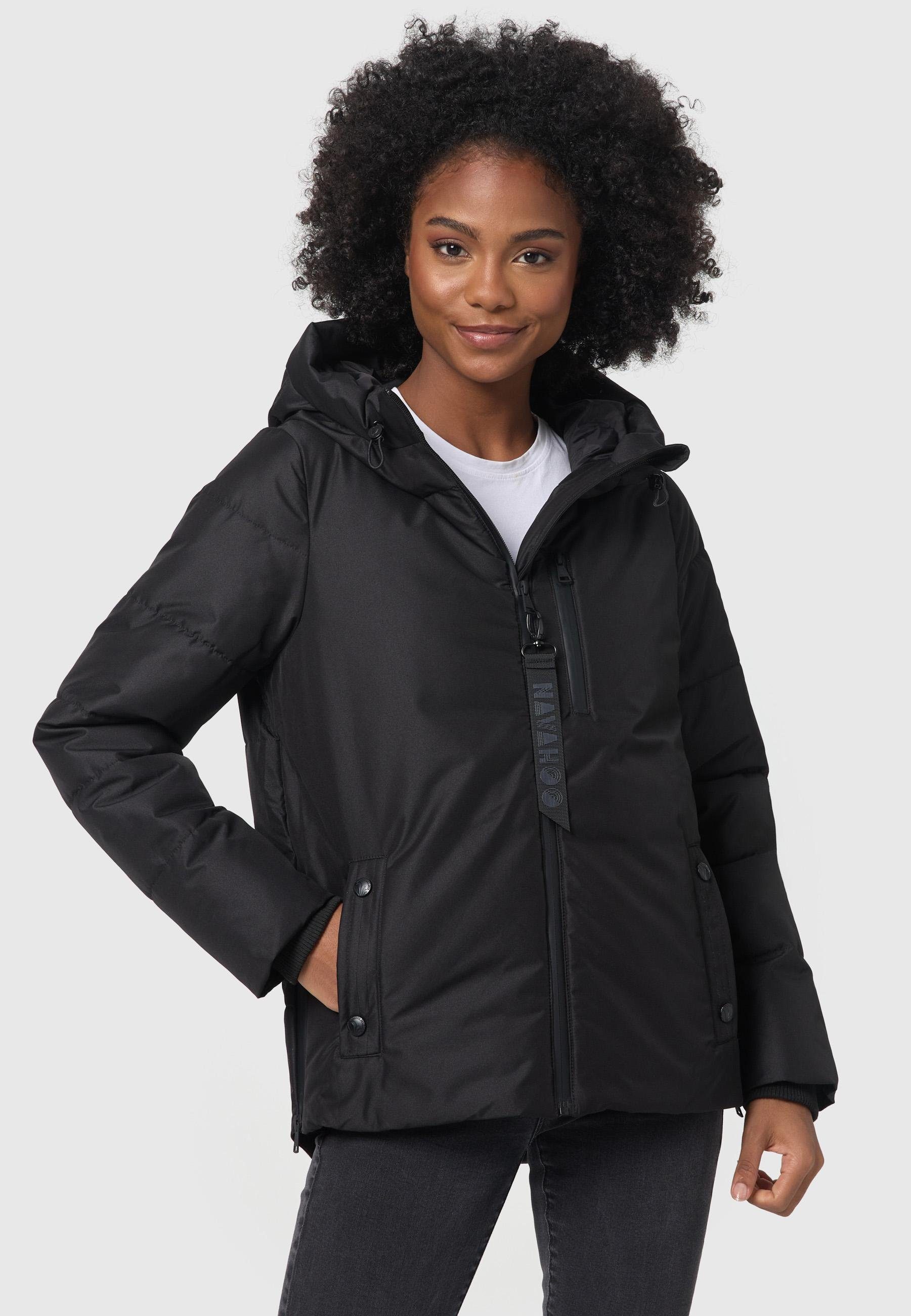 Navahoo Steppjacke Krümelein stylische Damen Winterjacke mit dezenter Steppung