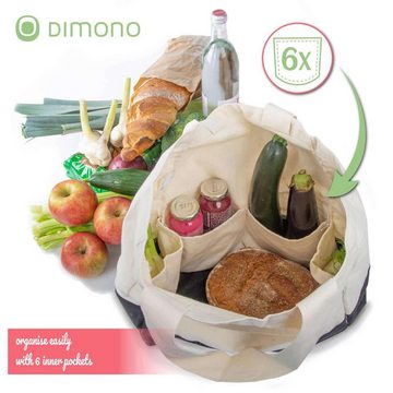 Dimono Einkaufsbeutel Einkaufstasche Shopper Stofftasche, Obst- & Gemüsebeutel Biologische Baumwolle