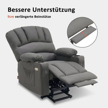 MCombo Relaxsessel M MCombo Relaxsessel mit Aufstehhilfe & Liegefunktion 7102