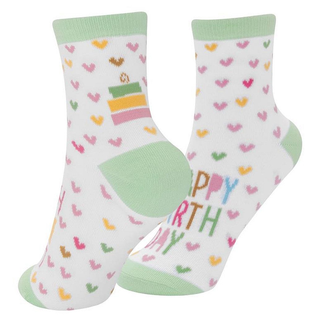 Sheepworld Socken Sheepworld Damen Socken Zaubersocken Gr 36-40 Geschenk Happy Birthday