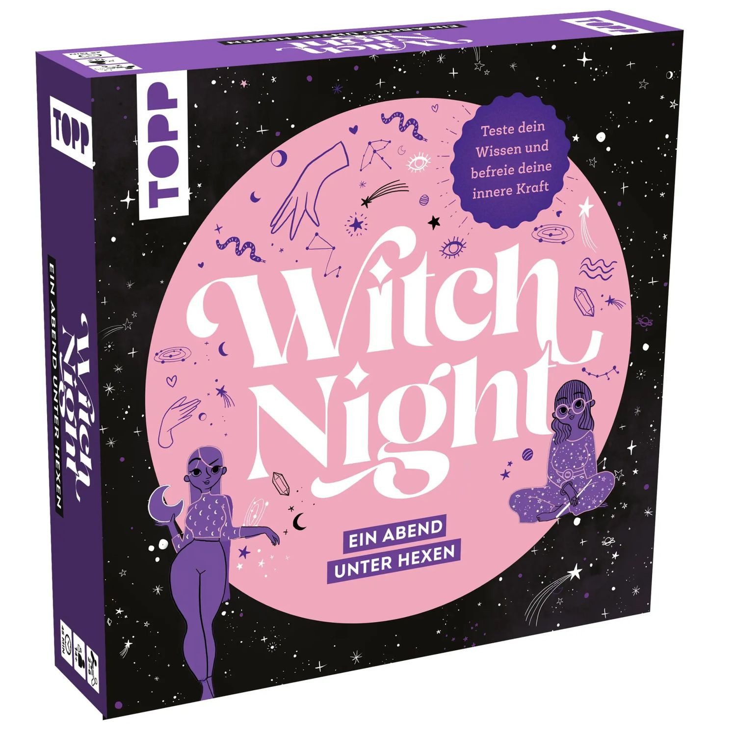 frechverlag Spiel Witch Night - Ein Abend unter Hexen. Teste dein Wissen und befreie...