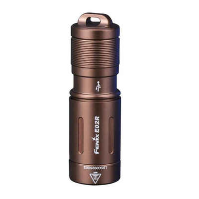 Fenix LED Taschenlampe »E02R LED Schlüsselbundlampe 200 Lumen braun«
