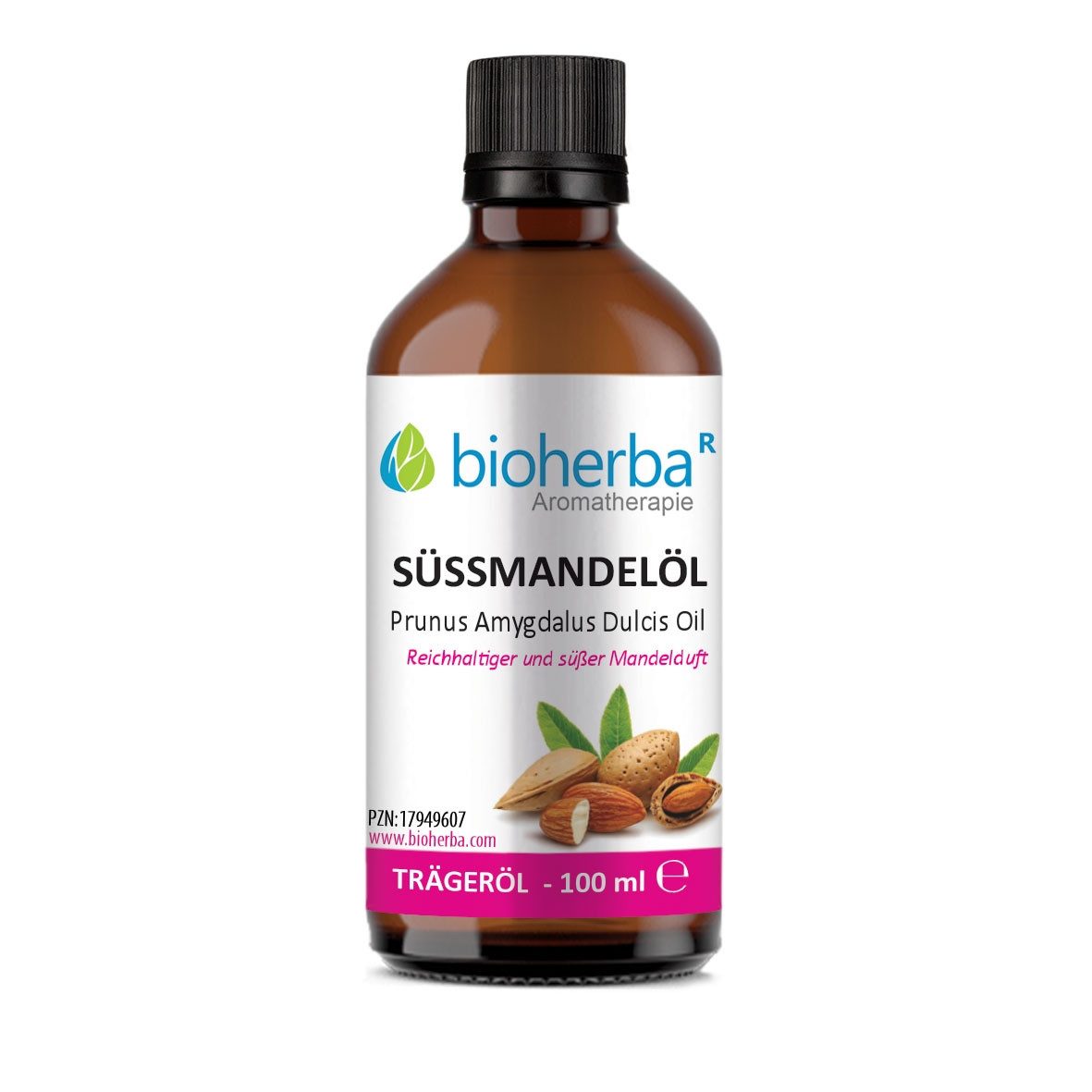 BIOHERBA R Pflege-Set Süssmandelöl Reines Süßmandel-Trägeröl 100 ml