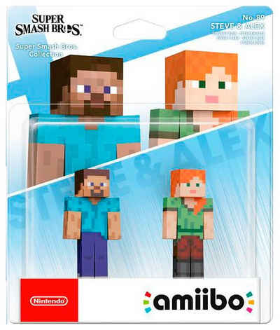 Nintendo Switch Spielfigur amiibo Steve & Alex - Super Smash Bros. Collection