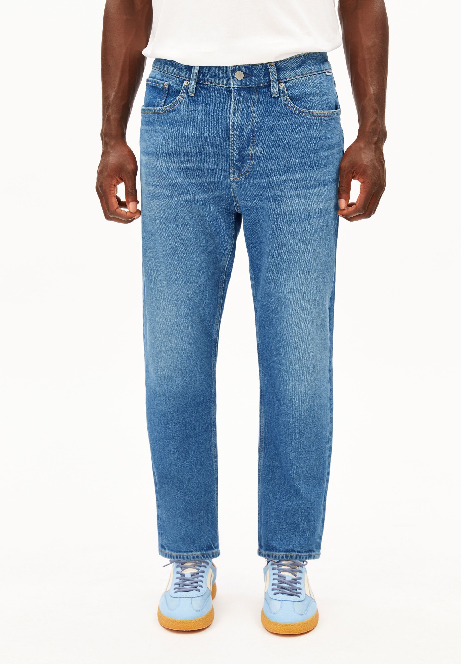 Loose-fit-Jeans MAAKX RELAXED Jeans aus Bio-Baumwolle