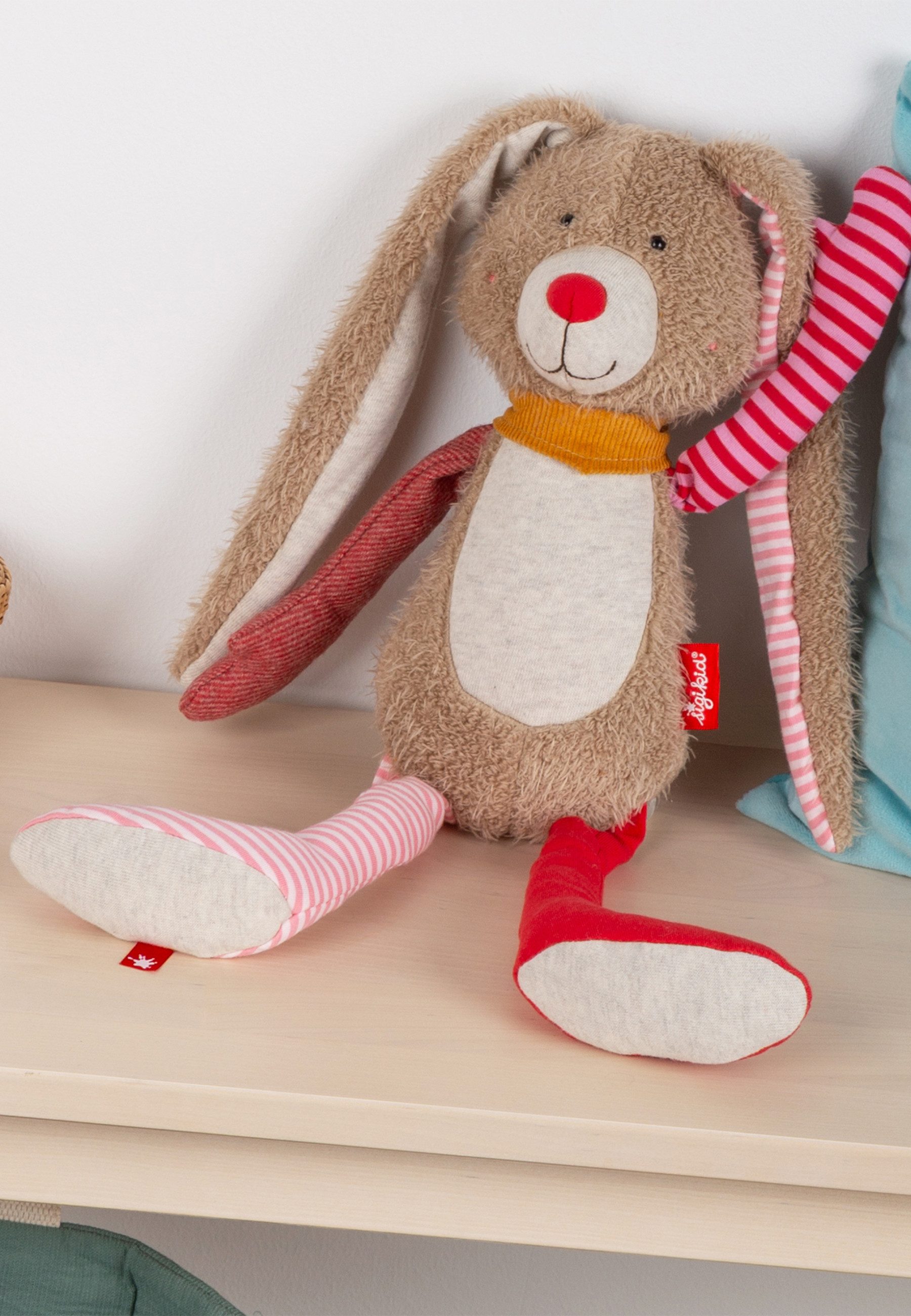 Sigikid Kuscheltier Patchwork Sweety für Babys und Kinder Mädchen (1-St)