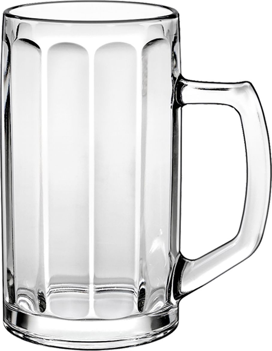 Borgonovo Bierkrug Bierseidel Brema 36cl, /-/ 0,3, 12001420, 6-tlg., Glas