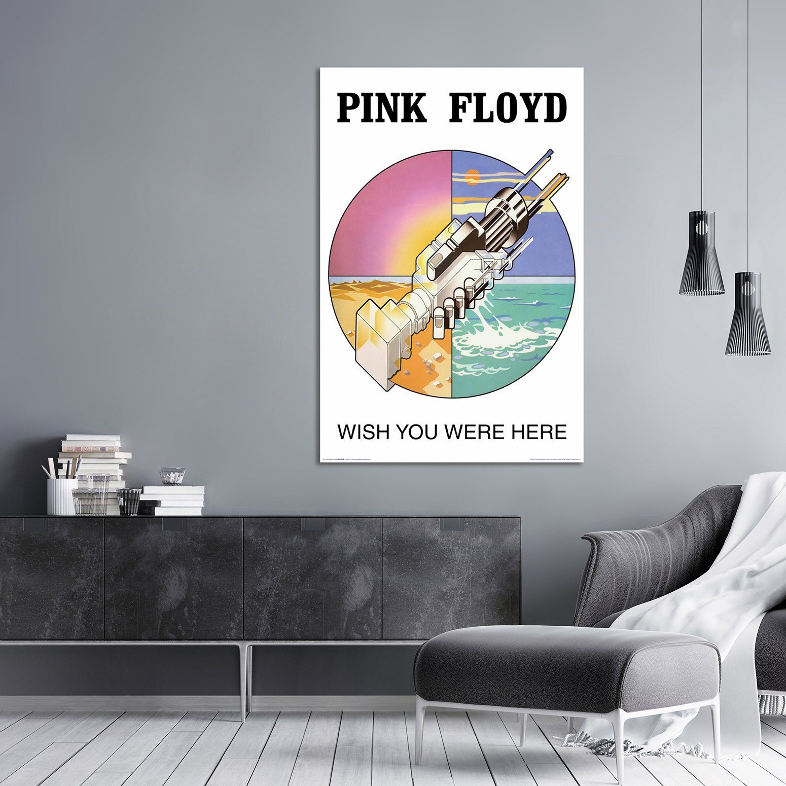Close Up Poster Pink Floyd Poster Wish You Were Here Symbol 61 x 91,5 cm