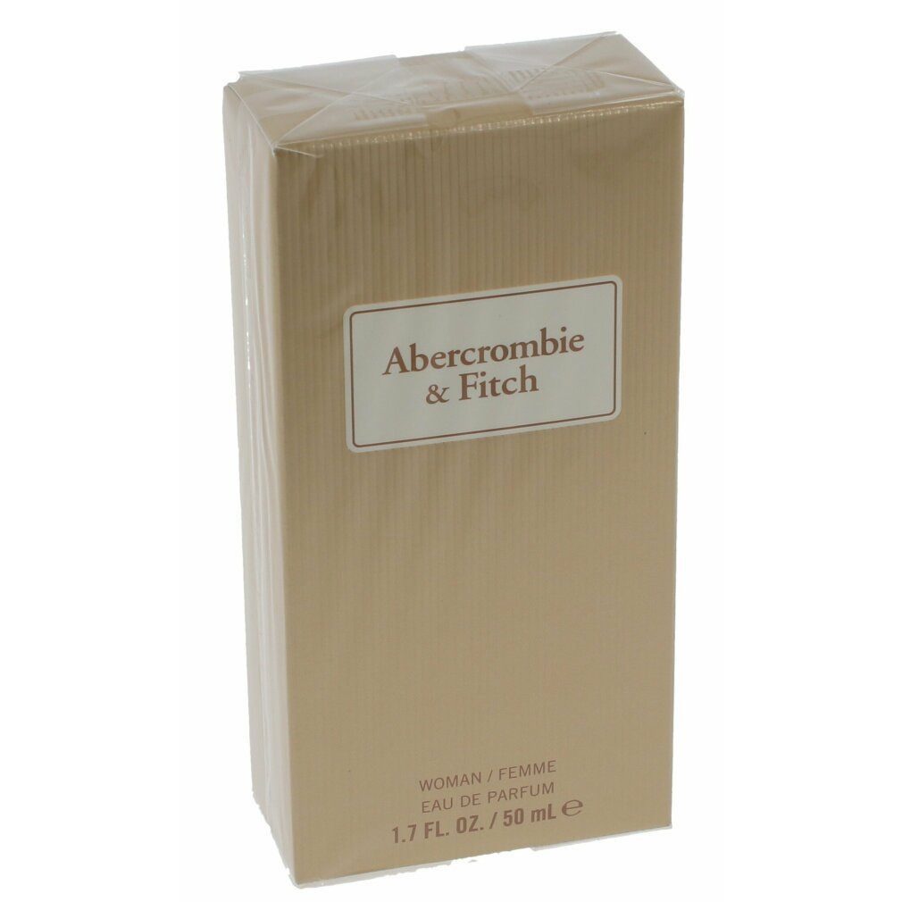 Abercrombie & Fitch Eau de Parfum First Instinct Sheer, Glasflakon, Parfüm EDP, Damenduft