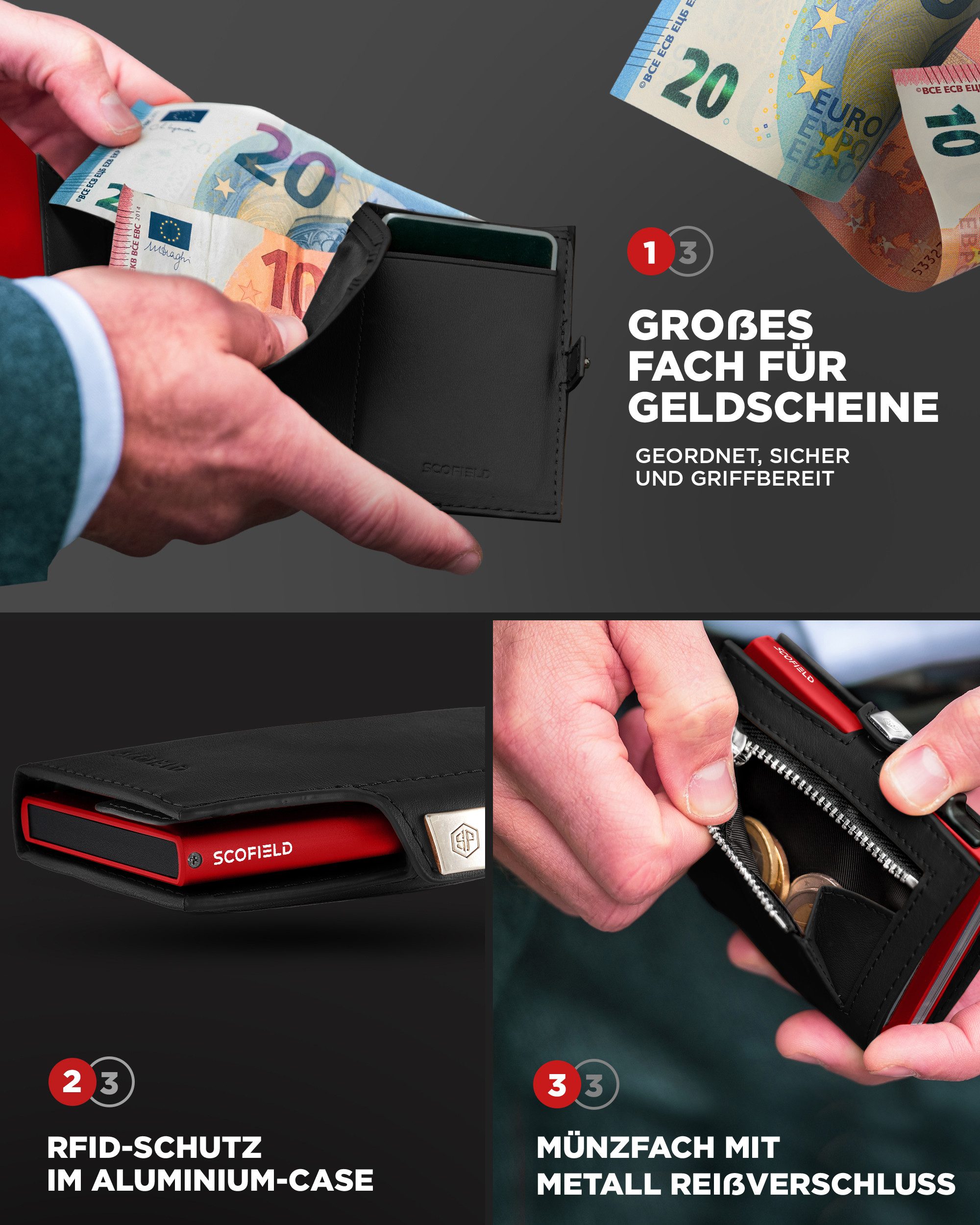 Scofield Mini Geldbörse Duality