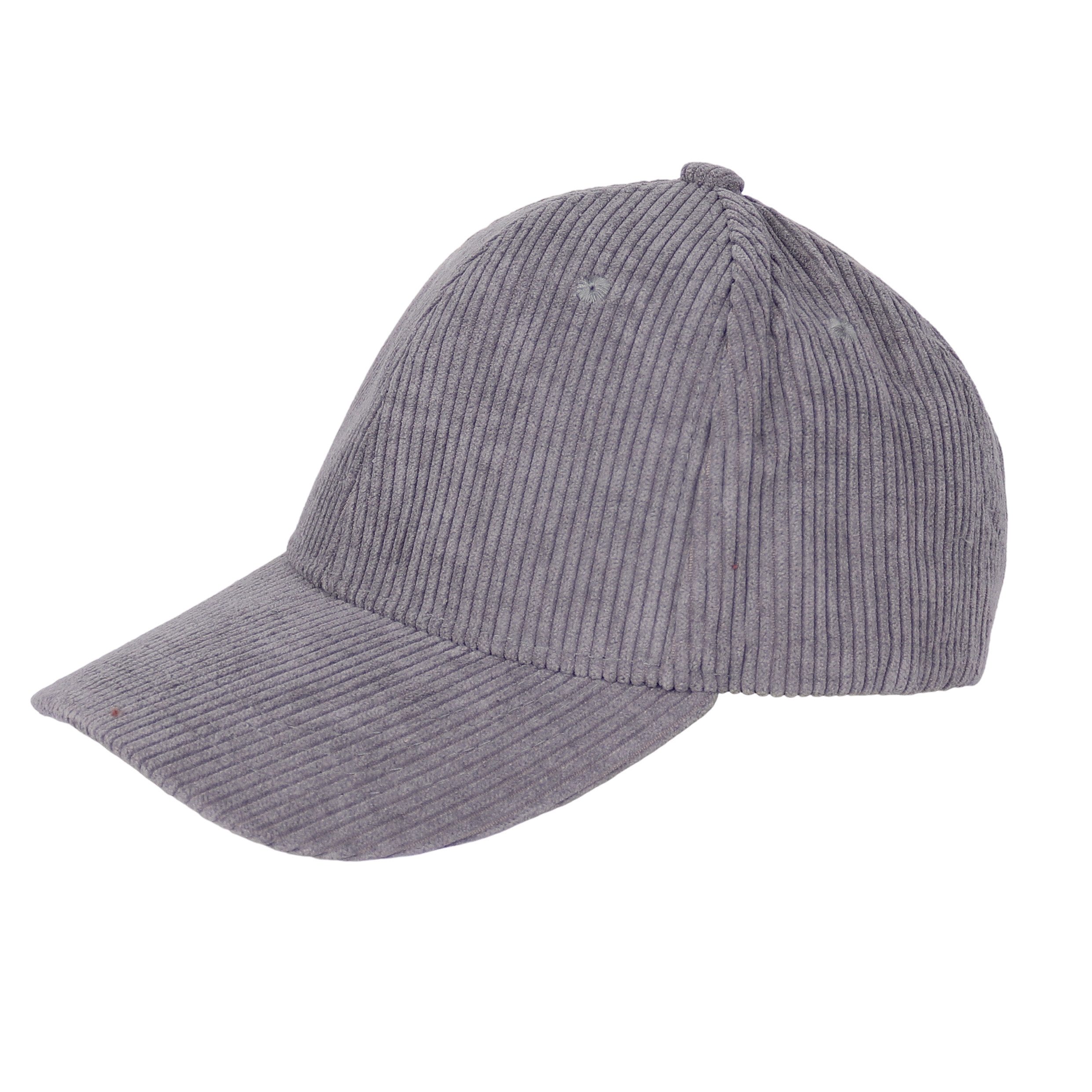 MIRROSI Baseball Cap Baseball Cap verstellbar – gefütterte Cappy aus Cor, ONESIZE (Innen gefüttert, ideal für Herbst & Winter) Einheitsgröße, Unisex, Damen Herren
