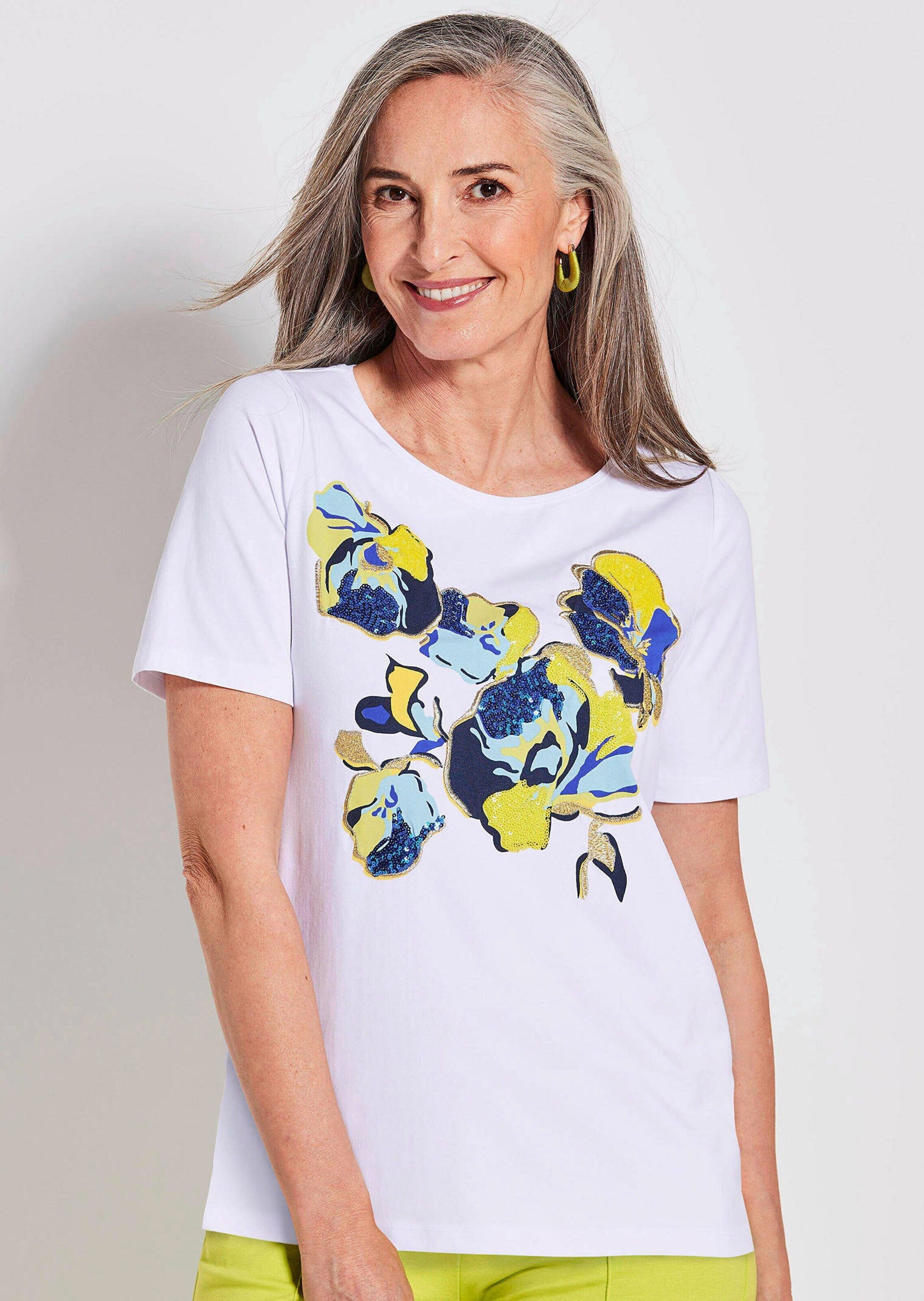 GOLDNER Print-Shirt Kurzgröße: Shirt