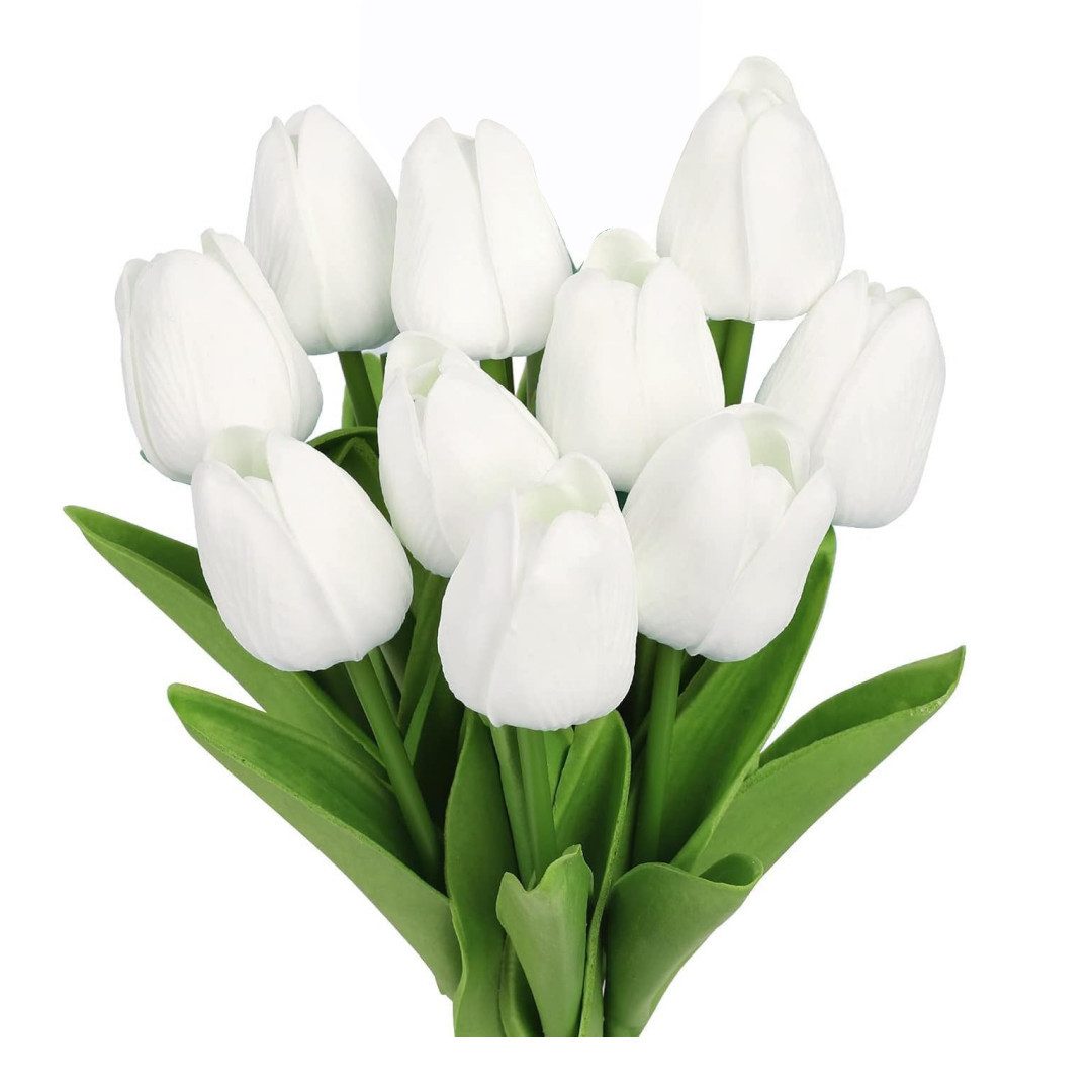 Kunstblume 10 Stück Künstliche Tulpe Blume günstig online kaufen