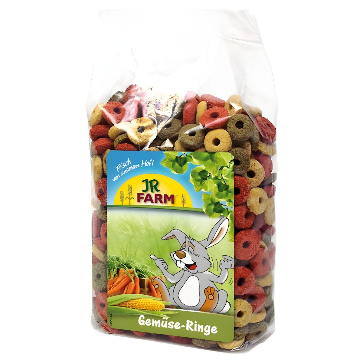 JR Farm Gemüse-Ringe 200 g - 8 Stück, Snack für: Kleintier