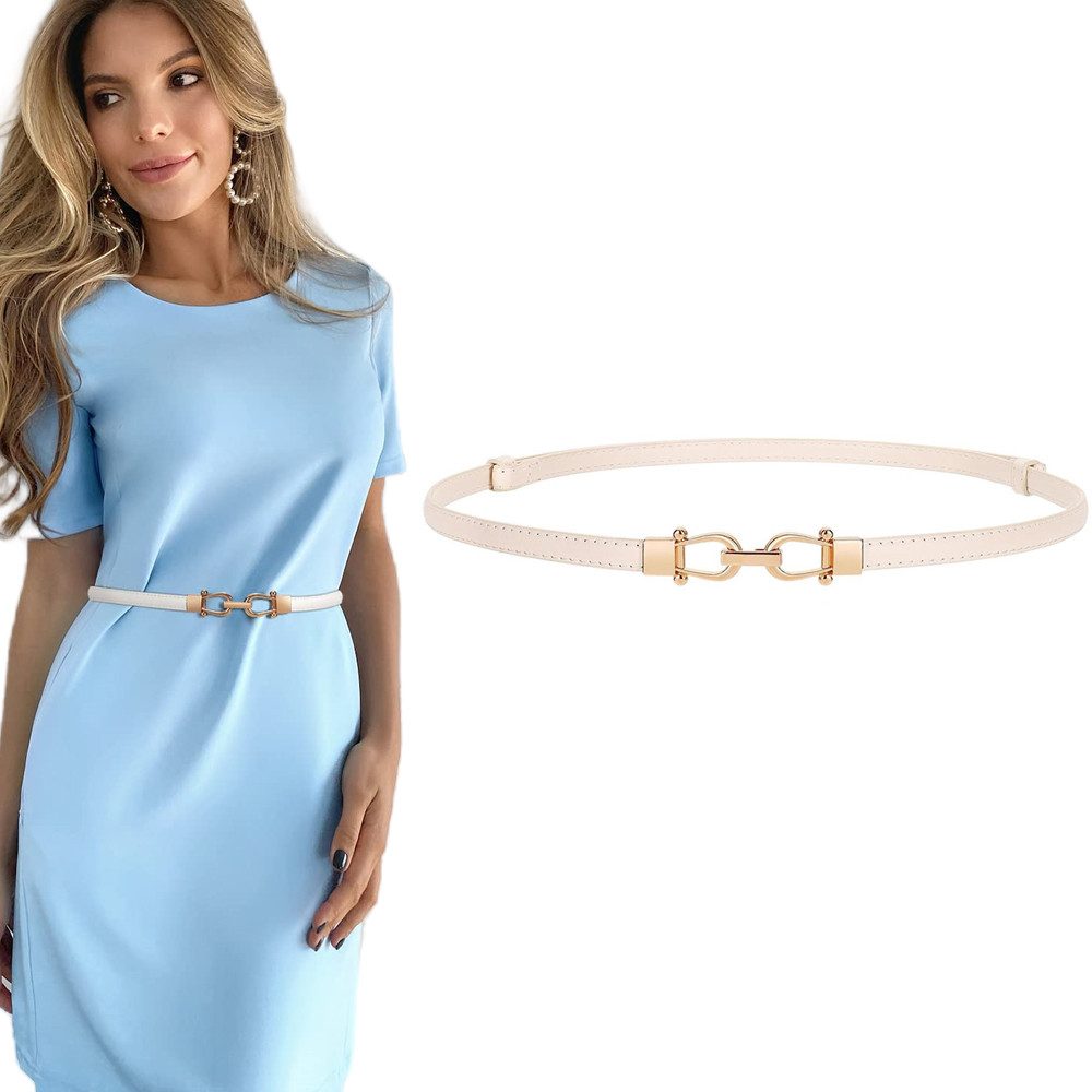 Bextsrack Hüftgürtel Damen Gürtel Dehnbar Retro Haken Gürtel Jeansgürtel