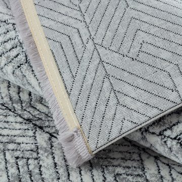 Designteppich Teppich GLORY - viele Größen - Zeitlose Eleganz für dein Zuhause, Primaflor-Ideen in Textil, rechteckig, Höhe: 10 mm