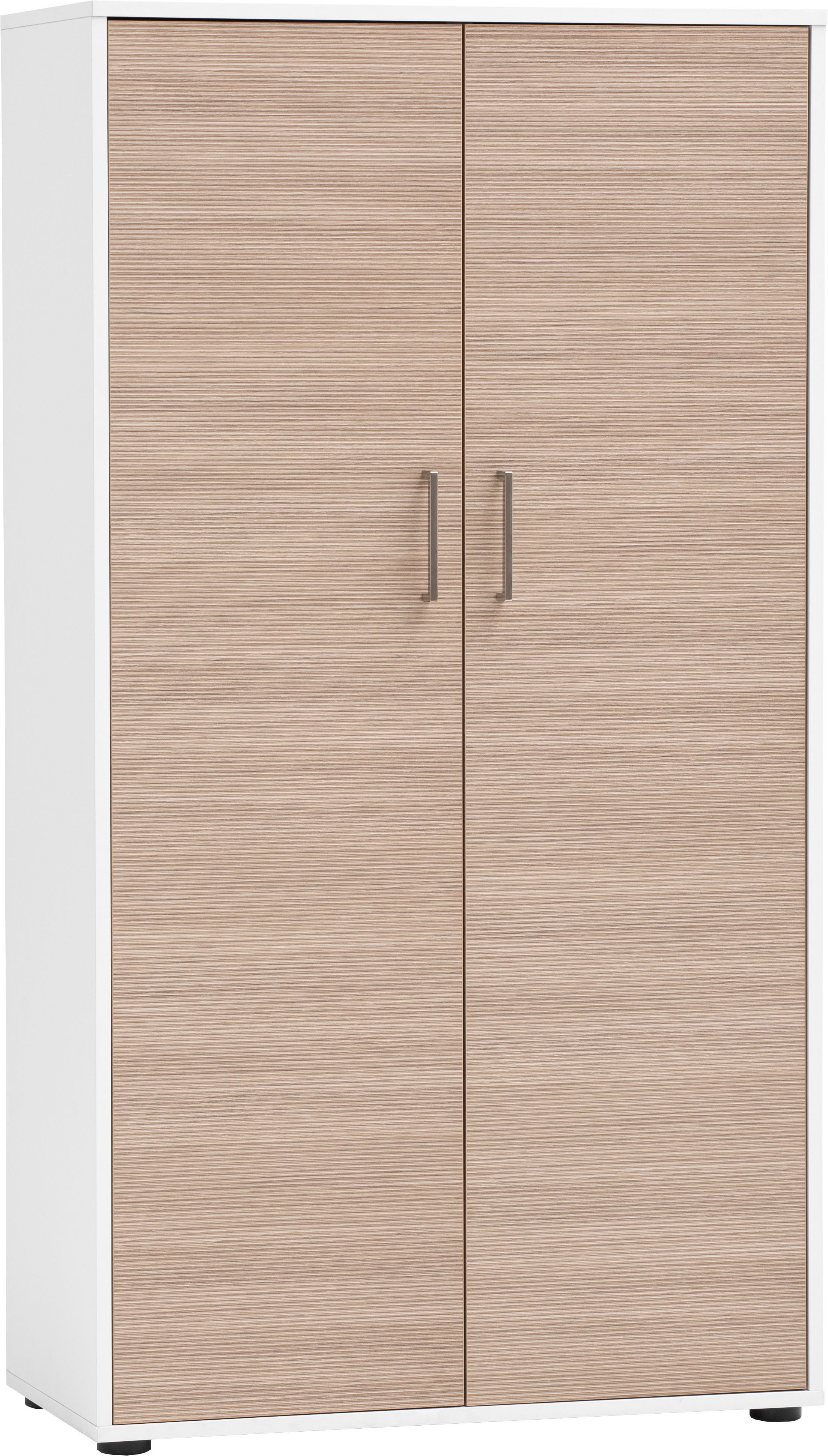 Schildmeyer Aktenschrank METZ, 2 Türen in Canello, Höhe 150 cm, 8 Fächer, MADE IN GERMANY (1-St) Fronten in Canello, MADE IN GERMANY