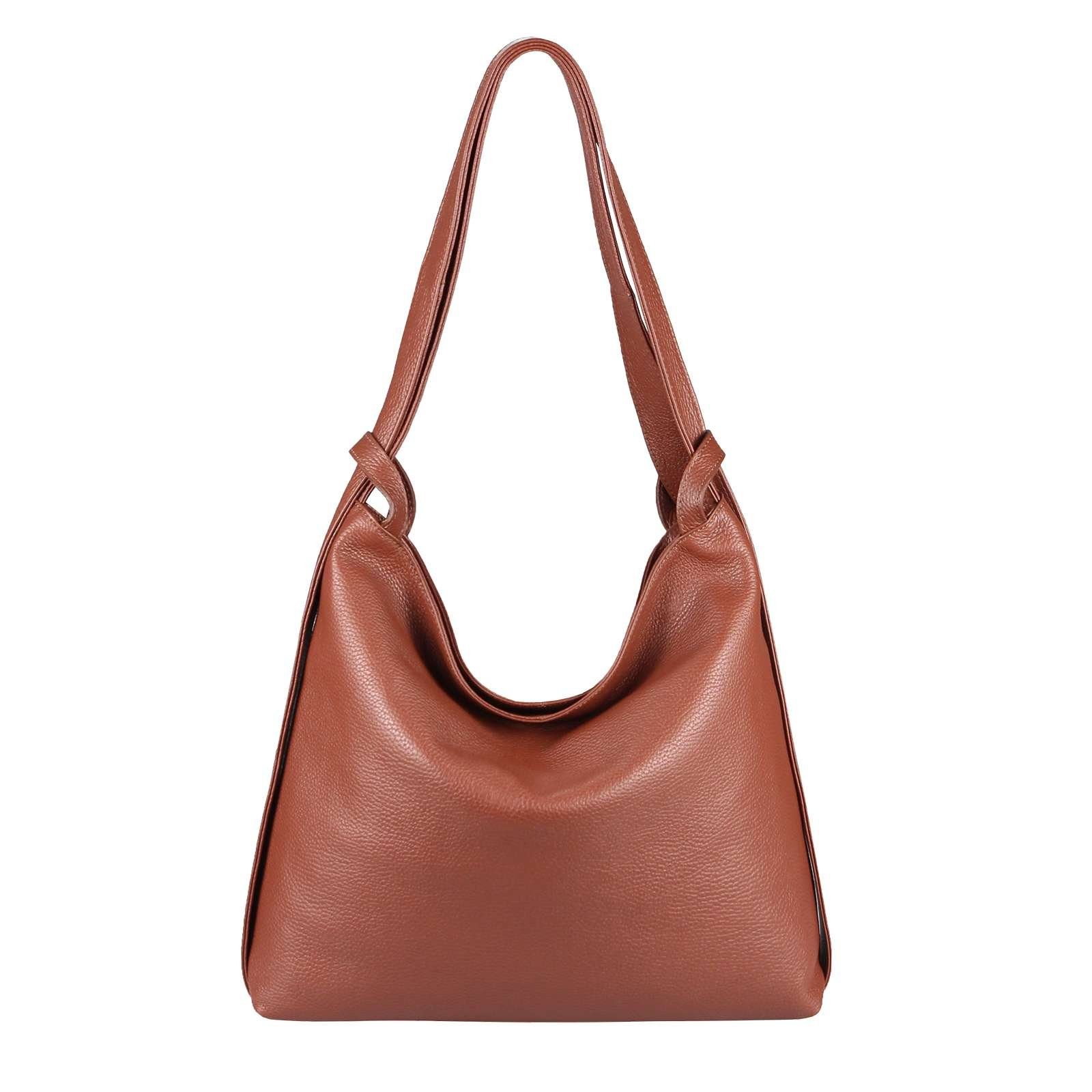 Braun (echtes Leder)