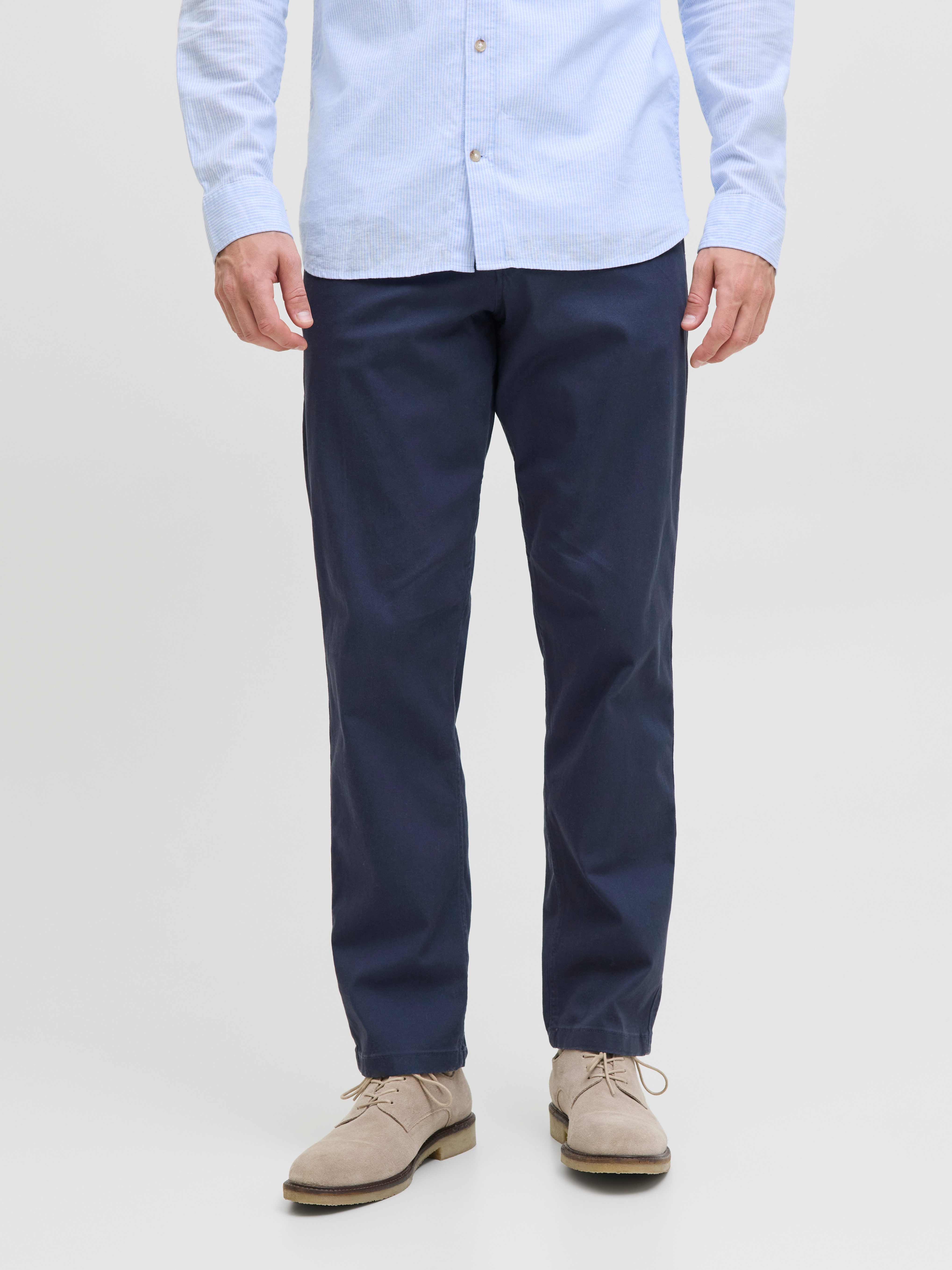 Jack & Jones Chinohose JPSTKANE DAVE CHINO 2PK MP NOOS (Packung, 2-tlg) In vorgewaschener Qualität