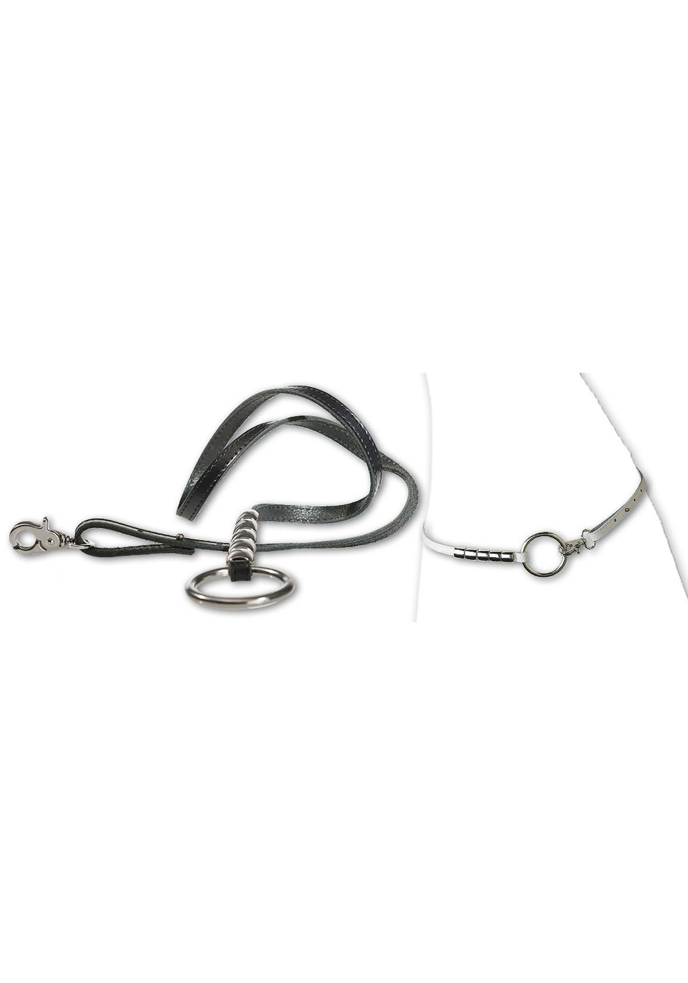 BERND GÖTZ Ledergürtel mit Karabiner-Ringverschluss
