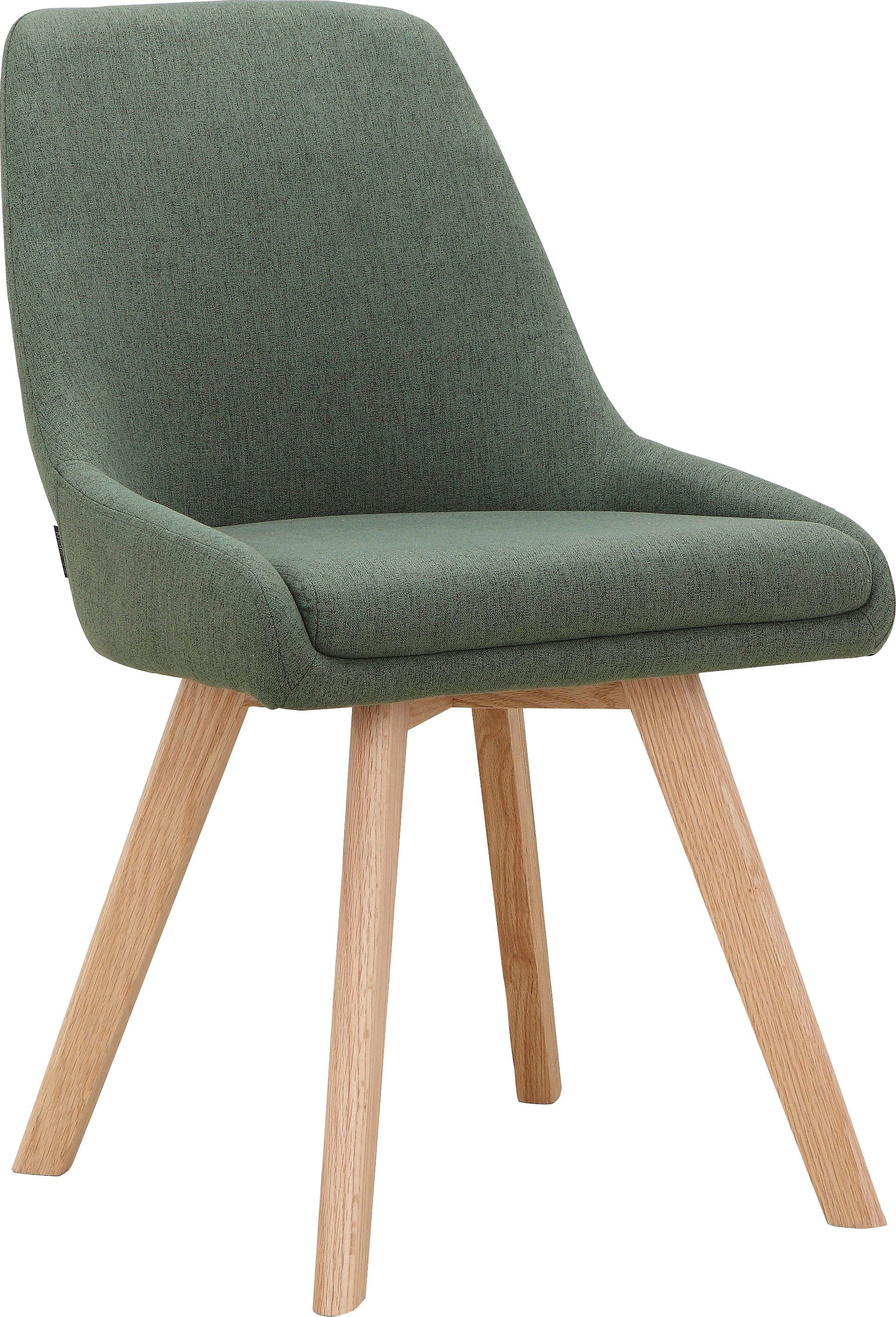 OTTO home Esszimmerstuhl Dilla, TOPSELLER! (Set, 1 St), im 1er und 2er Set, Webstoff Bezug, Sitzhöhe 48 cm, Küchenstuhl