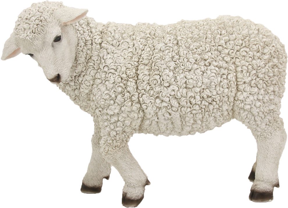 FADEDA Tierfigur FADEDA Schaf stehend, links schauend, Höhe in cm: 28